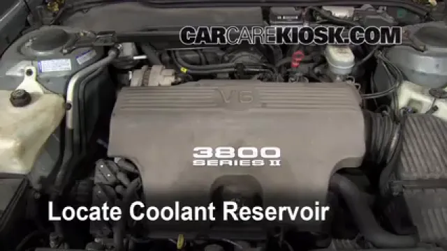 1997 Pontiac Bonneville SE 3.8L V6 Refrigerante (anticongelante) Sellar pérdidas